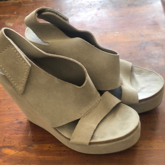 Pedro Garcia wedge sandals 38 - Picture 1 of 7